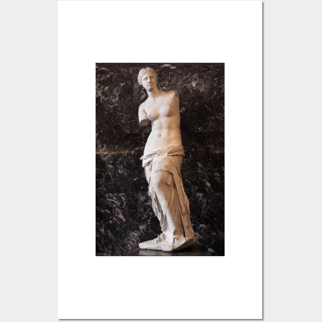 Treasures Of The Louvres - Venus de Milo © Wall Art by PrinceJohn